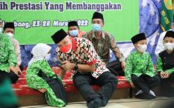 Pamit ke Ganjar, Kafilah Ini Ingin Jadi Juara 1 Festival Anak Soleh-Solehah Nasional