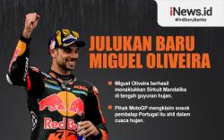 Infografis Miguel Oliveira Punya Julukan Baru usai Taklukkan Sirkuit Mandalika