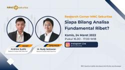Intip Kiat Analisis Fundamental, Simak IG Live Research Corner MNC Sekuritas Sore Ini Pukul 16.00 WIB  