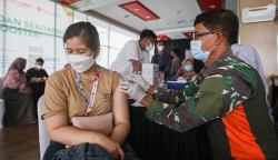 Lotte Mart-MNC Peduli Dukung Percepatan Vaksinasi Booster Covid-19