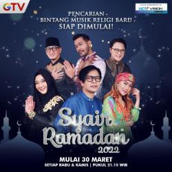 Siap Kembali Lahirkan Bintang Religi Indonesia, GTV Sebagai Home of Real Talent Hadirkan Syair Ramadan 2022