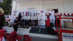 Perindo Jabar Beri Modal Usaha dan Gerobak untuk Pedagang Kecil di Bandung<