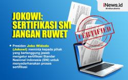 Infografis Jokowi: Sertifikasi SNI Jangan Ruwet