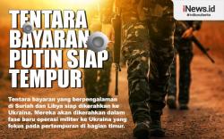 Infografis Tentara Bayaran Putin Siap Tempur