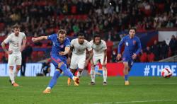 Hasil Uji Coba: Penalti Harry Kane Bawa Inggris Kalahkan Swiss