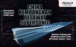 China Kembangkan Pesawat Supersonic, Perjalanan dari Beijing ke New York Hanya 1 Jam