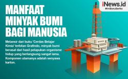 Infografis Manfaat Minyak Bumi
