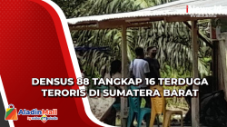 Tim Densus 88 Tangkap 16 Terduga Teroris di Sumatera Barat