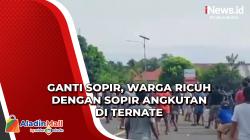 Ganti Sopir, Warga Ricuh dengan Sopir Angkutan di Ternate
