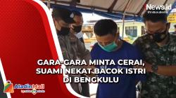 Gara-Gara Minta Cerai, Suami Nekat Bacok Istri di Bengkulu