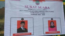 Unik, Pasutri Bersaing di Pilkades Kertaharja Ciamis, Ini Penyebabnya<
