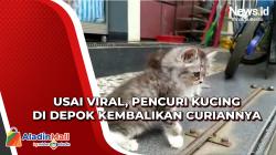 Usai Viral, Pencuri Kucing di Depok Kembalikan Curiannya<