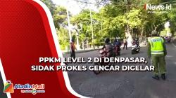 PPKM Level 2 di Denpasar, Sidak Prokes Gencar Digelar