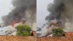 Pabrik Makroni di Tasikmalaya Ludes Terbakar, Pemilik Rugi Setengah Miliar Rupiah<