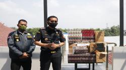 Bea Cukai Surakarta Sita Ribuan Batang Rokok Ilegal, 2 Orang Jadi Tersangka