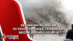 Sejumlah Ruangan di Polres Demak Terbakar, Begini Kronologinya