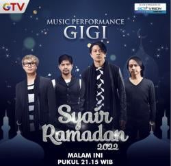 Tayang Perdana Malam Ini! Gigi Siap Ramaikan Panggung Syair Ramadan 2022