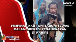Pimpinan KKB Toni Tabuni Tewas dalam Operasi Penangkapan di Nabire