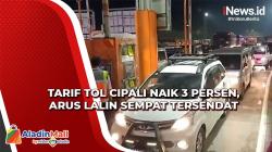 Tarif Tol Cipali Naik 3 Persen, Arus Lalin Sempat Tersendat