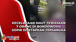 Kecelakaan Maut Tewaskan 7 Orang di Bondowoso, Sopir Ditetapkan Tersangka