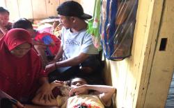 Jembatan Gantung di Tanjab Barat Ambrol, Begini Kondisi 19 Pelajar yang Jatuh ke Sungai