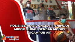 Polisi Berhasil Ungkap Penipuan Migor Murah dengan Modus Dicampur Air