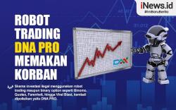 Infografis Robot Trading DNA Pro Memakan Korban