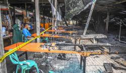 Ratusan Kios di Monas Ludes Terbakar, Kerugian Capai Rp1,2 Miliar