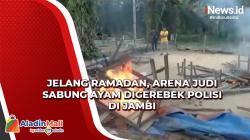 Jelang Ramadan, Arena Judi Sabung Ayam Digerebek Polisi di Jambi