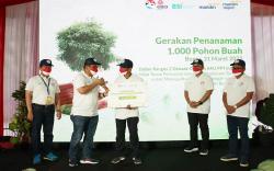 Dorong Gerakan Peduli Lingkungan, Mandiri Group bersama PPATK Menanam 1.000 Pohon di Kawasan Katulampa