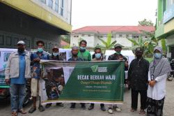 Jelang Ramadan, Dompet Dhuafa Waspada Bantu Pengemudi Becak di Medan<