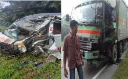 Kecelakaan Maut Ambulans Tabrak Truk di Jalinsum Medan, 1 Tewas 3 Kritis
