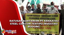 Video Ratusan Karyawan PT Krakatau Steel Cilegon Tertipu Investasi Bodong
