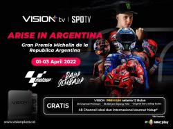 Jangan Lewatkan! Balapan MotoGP Argentina 2022 di SPOTV Vision+ Live Mulai Besok