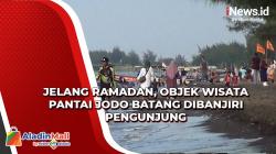 Video Jelang Ramadan, Objek Wisata Pantai Jodo Batang Dibanjiri Pengunjung