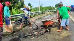 Kecelakaan Truk dengan Minibus di Jalur Pantura Pemalang, 5 Tewas 4 Luka Berat