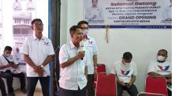 Punya Kantor Baru, Ketua Perindo Medan: Ini Bentuk Soliditas Kader dan Pengurus