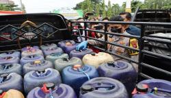 Terbongkar, Solar Bersubsidi Dijual Komersial di Sukabumi, 4 Orang Ditangkap<