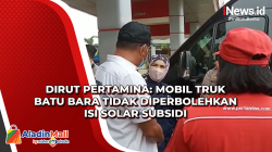 Dirut Pertamina: Mobil Truk Batu Bara Tidak Diperbolehkan Isi Solar Subsidi