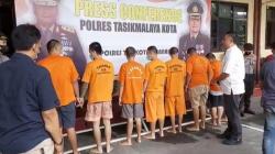 8 Tersangka Narkoba Dibekuk, 1 Kerap Edarkan Obat Terlarang ke Geng Motor di Tasikmalaya <