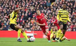 Hasil Liverpool Vs Watford: The Reds Menang, Diogo Jota Cs Kudeta Man City