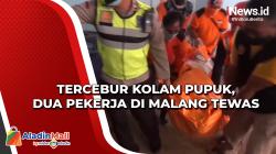 Tercebur Kolam Pupuk, Dua Pekerja di Malang Tewas