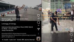 Lucu, Bos IIMS Tirukan Mbak Rara Jadi Pawang Hujan 