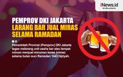 Infografis Pemprov DKI Jakarta Larang Bar Jual Miras selama Ramadan