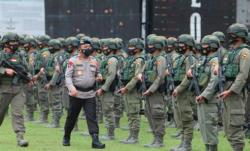 Pulang Utuh usai Tugas di Papua, 205 Personel Brimob Polda Sumut Disambut Istimewa