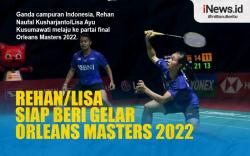 Infografis Rehan/Lisa Siap Beri Gelar Juara Orleans Masters 2022