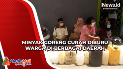 Minyak Goreng Curah Diburu Warga di Berbagai Daerah