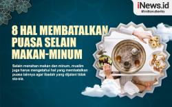 8 Hal yang Membatalkan Puasa selain Makan-Minum, Muslim Wajib Tahu!