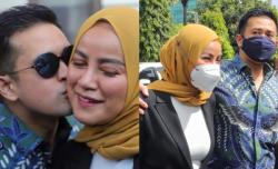 Aufar Hutapea Kecup Mesra Olla Ramlan Usai Sidang Cerai Perdana, Bakal Rujuk?   