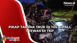Pikap Tabrak Truk di Tol Cipali, 1 Tewas di TKP